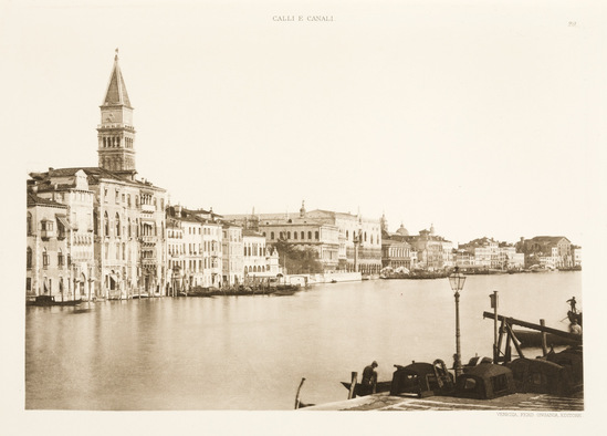 Bassin de S. Marc, from Calli e Canali in Venezia