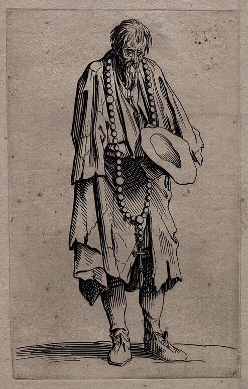 Old Man with Rosary