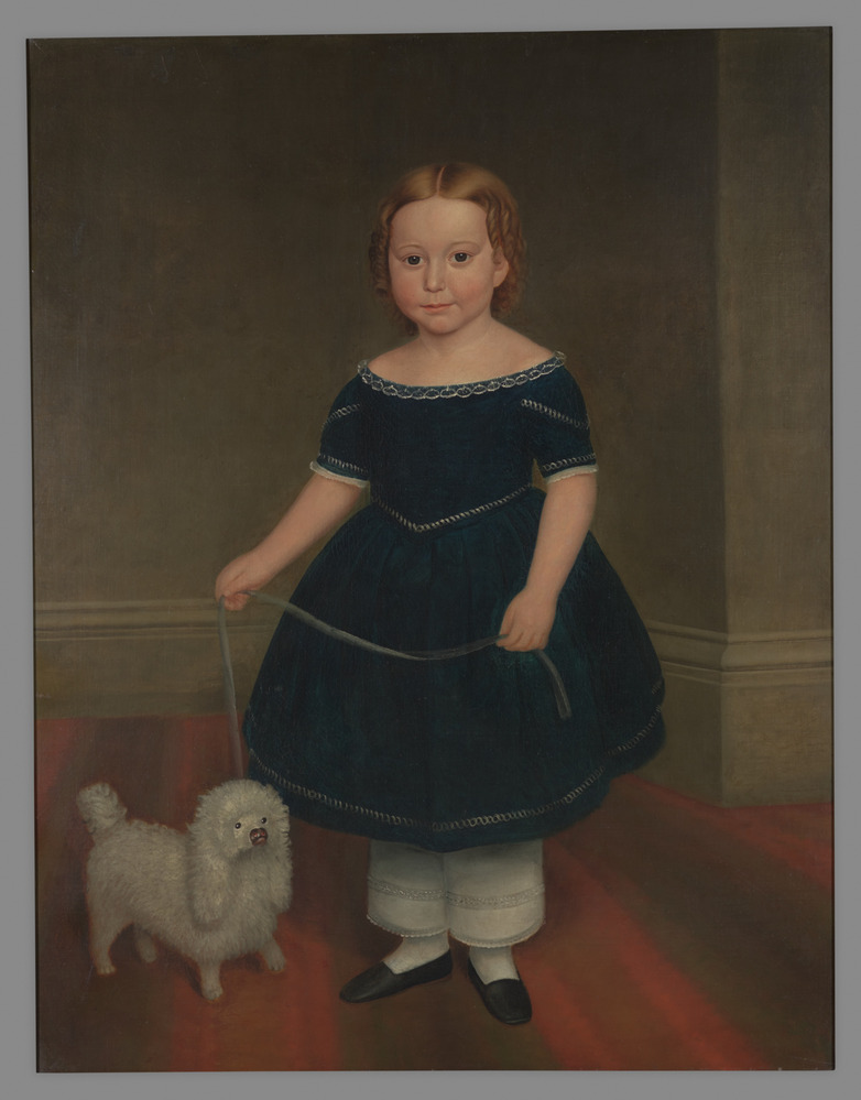 Painting titled Juliaette C. Lord, oil on canvas, accession number 1979.7.