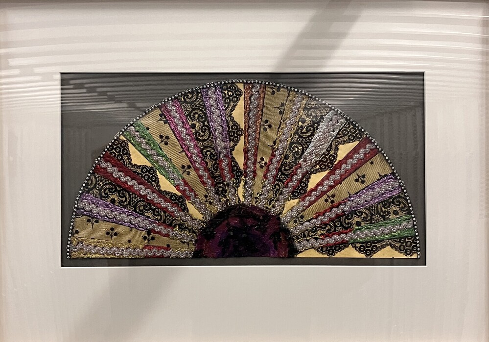 Untitled (embroidered fan)