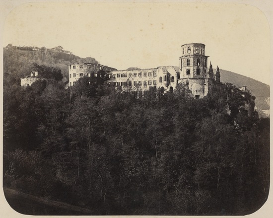 Photograph titled Heidelberg, albumen, accession number 2002.43.10.