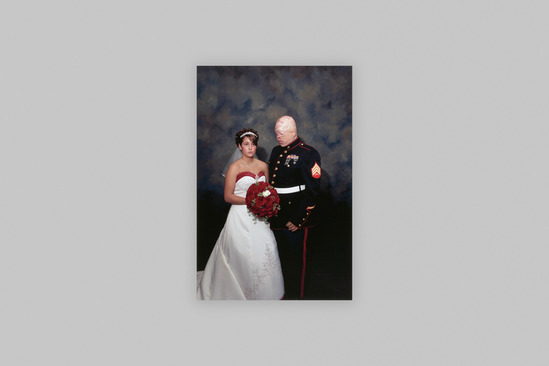 Photograph titled Marine Wedding, Inkjet print, accession number 2018.46.4.