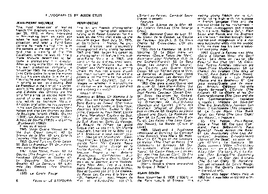 review page 4 of 5 titled Le samouraï, source: Focus on film