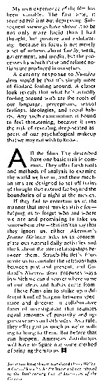article page 5 of 5 titled Jean-Luc, Chantal, Danièle, Jean-Marie, and the others, source: American Film