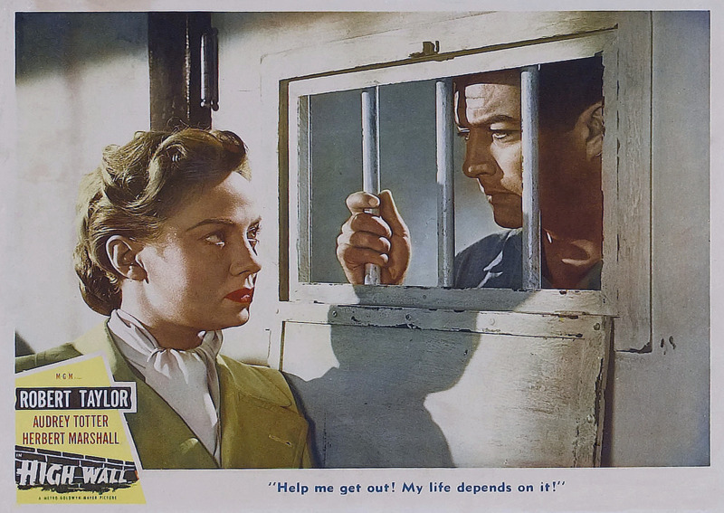 still page 1 of 2 titled [High wall. Posters.], source: Metro-Goldwyn-Mayer