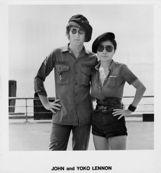 still page 1 of 4 titled [Yoko Ono. Portraits.], source: PFA Stills Collection