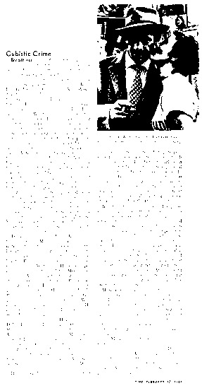article titled Cubistic crime, source: Time