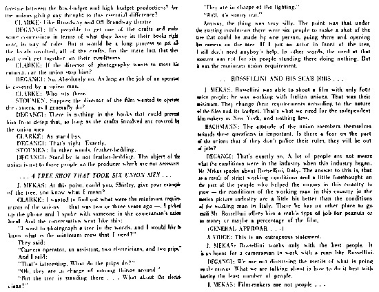 article page 3 of 12 titled Film unions and the low-budget independent film production - an exploratory discussion, source: Film Culture