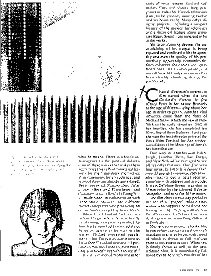 article page 2 of 5 titled Jean-Luc, Chantal, Danièle, Jean-Marie, and the others, source: American Film