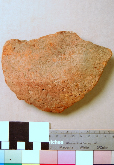 Hearst Museum object 30 of 48 titled Potsherd, accession number 5-1004, described as Potsherds