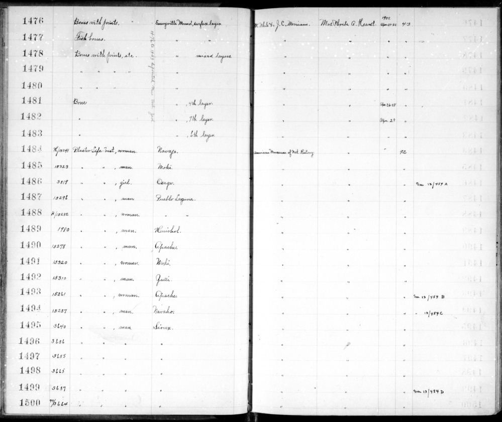 Documentation associated with Hearst Museum object titled Life cast fragments, accession number 12-1499.2, no description available.