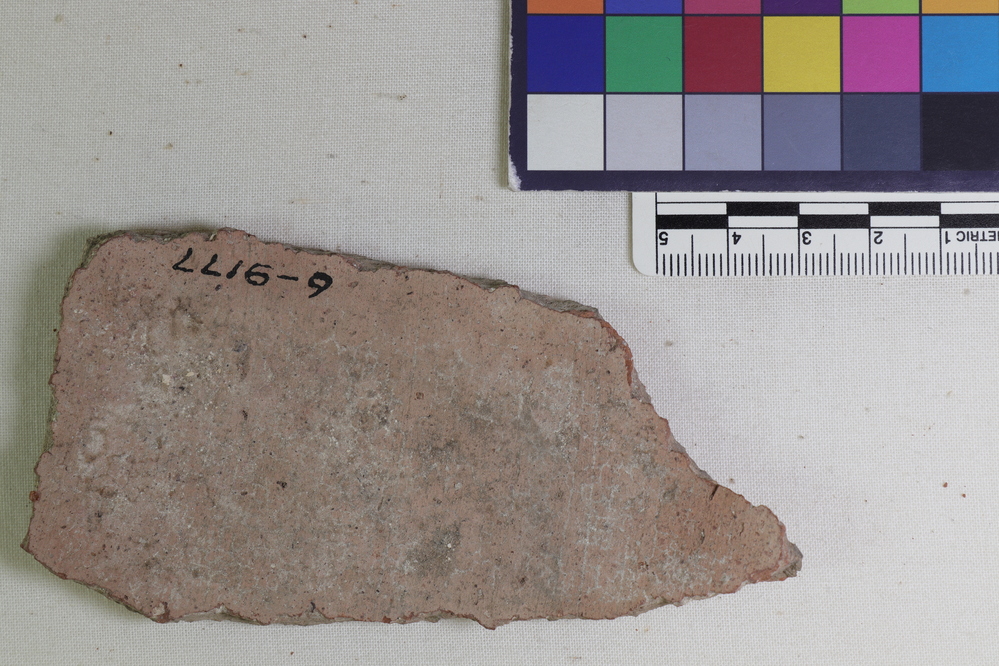 Hearst Museum object titled Potsherds, accession number 6-9177, described as Miscellaneous pottery fragments, including Kerma cup fragment.