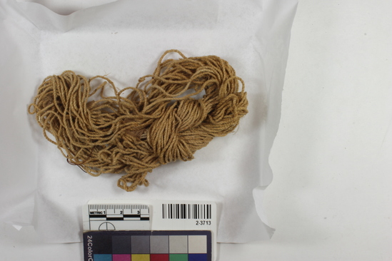 Hearst Museum object titled Cord, accession number 2-3713, described as Cord