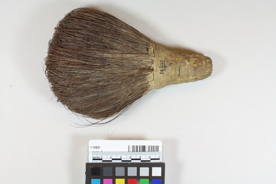 Hearst Museum object titled Brush, accession number 1-10931, described as Old, soaproot.