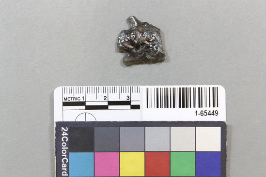 Hearst Museum object titled Point, accession number 1-65449, described as Type SBb: obsidian