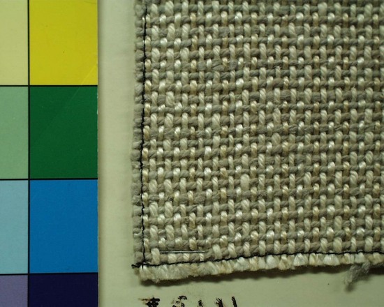 Hearst Museum object titled Textile sample, accession number 2-63663, described as xxxxx; from the Dorothy Liebes Collection.