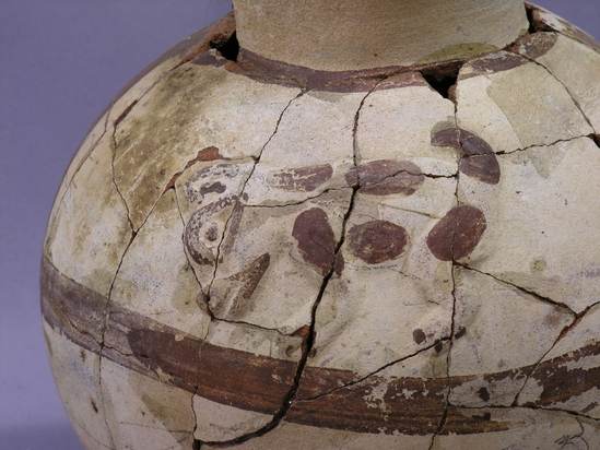 Hearst Museum object titled Jar, accession number 4-3082c, described as (a,b) 2 large jars, broken; (c,d,e) fragments belonging to 2094-3082 b