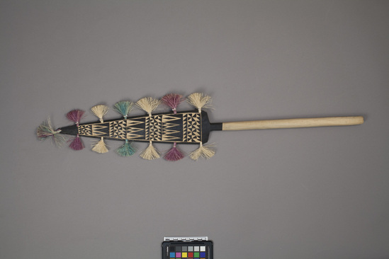 Hearst Museum object titled Paddle, accession number 11-42986b, no description available.