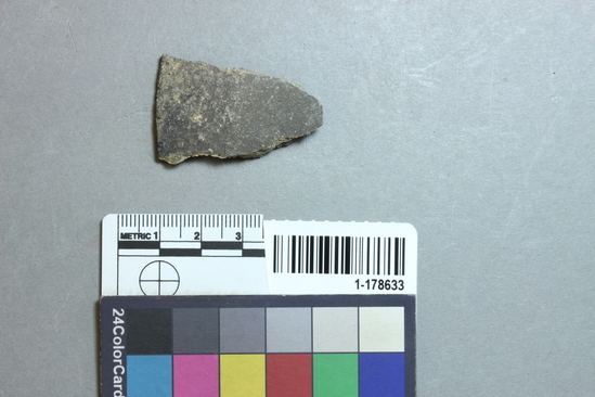 Hearst Museum object titled Potsherd, accession number 1-178633, described as Rim.