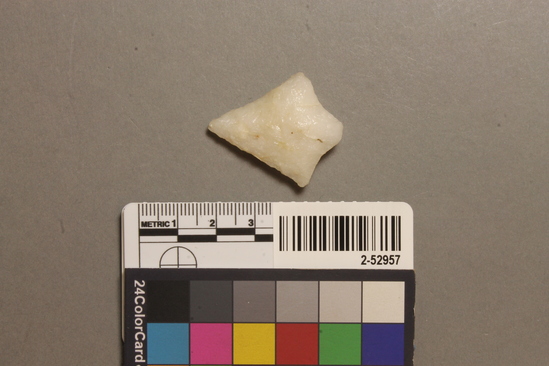 Hearst Museum object titled Projectile point, accession number 2-52957, described as Projectile point