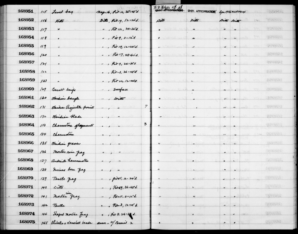 Documentation associated with Hearst Museum object titled Charmstone, accession number 1-168965, described as Charmstone.