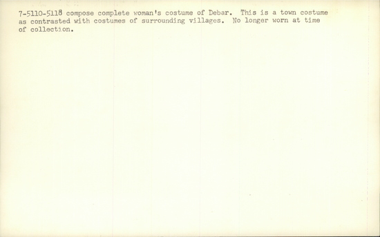 Documentation associated with Hearst Museum object titled Kerchief, accession number 7-5115, described as Woman’s silk kerchief ( svilena marama- “ silk kerchief”; marama is Turkish); worn as a decorative apron; pink, with fringe; 26 3/4 inches wide; 28 inches long