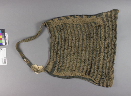 Hearst Museum object titled Bag, accession number 11-969, described as Bag of loose crocheting