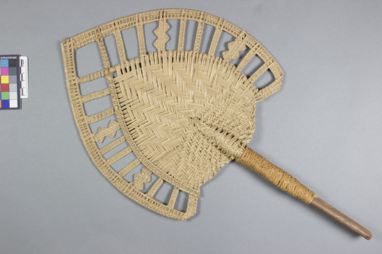 Hearst Museum object titled Fan, accession number 11-43443, no description available.