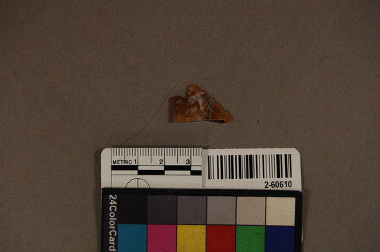 Hearst Museum object titled Projectile point, accession number 2-60610, described as No description given on catalog card.