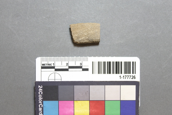 Hearst Museum object 2 of 2 titled Potsherd, accession number 1-177726, described as Rim.