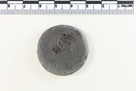 Hearst Museum object titled Coin: æ, accession number 6-22737, described as Copper coin.