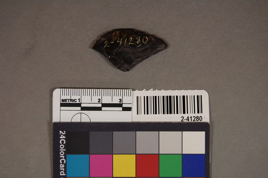 Hearst Museum object titled Projectile point, accession number 2-41280, described as No description given on catalog card.