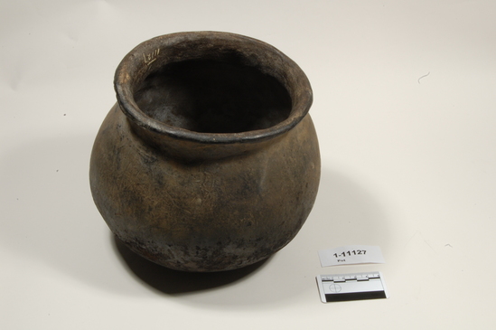 Hearst Museum object titled Pot, accession number 1-11127, described as pot