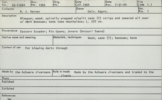 Documentation associated with Hearst Museum object no title available, accession number 16-11664, no description available.