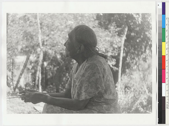 Hearst Museum object titled Black-and-white negative, accession number 15-13964, described as Effie Charles