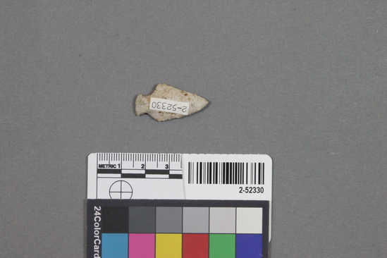 Hearst Museum object titled Projectile point, accession number 2-52330, described as Projectile point