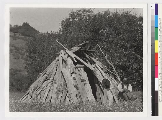 Hearst Museum object titled Black-and-white negative, accession number 15-3273, described as House