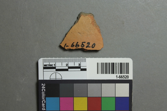 Hearst Museum object titled Potsherd, accession number 1-66520, described as El Rio Buff.