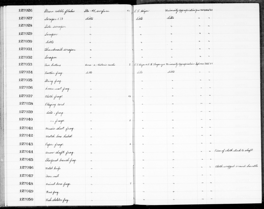 Documentation associated with Hearst Museum object titled Playing card fragment, accession number 1-127039, described as Playing card fragment. See 1-127038, 1-127040; possibly from the same deck. See Heiser and Hester, 1973. (Richard F. Ambro).