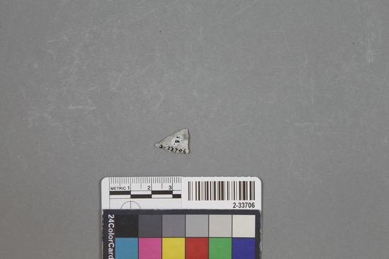 Hearst Museum object titled Projectile point fragments, accession number 2-33706, described as Projectile point fragments