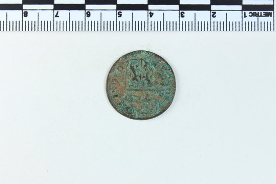 Hearst Museum object titled Coin, accession number 7-8064, no description available.