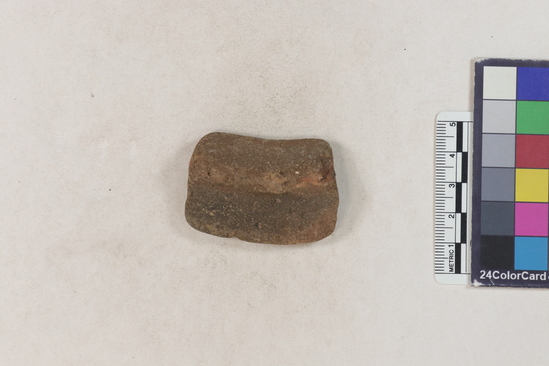 Hearst Museum object 139 of 160 titled Potsherd, accession number 16-8191, described as Potsherd: rims Section of Manta on beach currently inhabited. Numbers  8111 to 8194 are sherds picked up on beach at low tide.