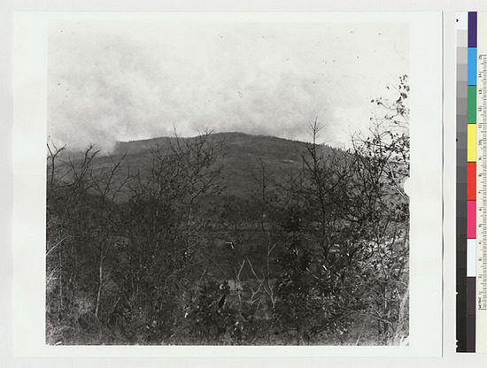 Hearst Museum object titled Black-and-white negative, accession number 15-3075, described as Bald Hill