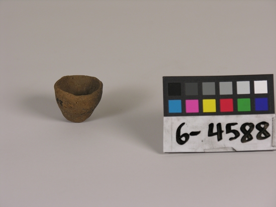 Hearst Museum object titled Model cup, accession number 6-4588, described as Model Cup