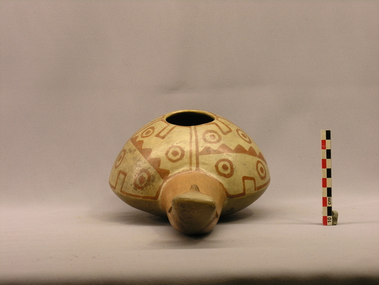 Hearst Museum object 11 of 15 titled Bowl w/ handle, accession number 4-3355, no description available.