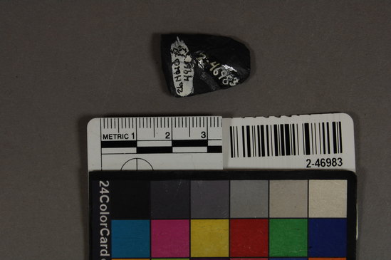 Hearst Museum object titled Projectile point, accession number 2-46983, described as No description given on catalog card