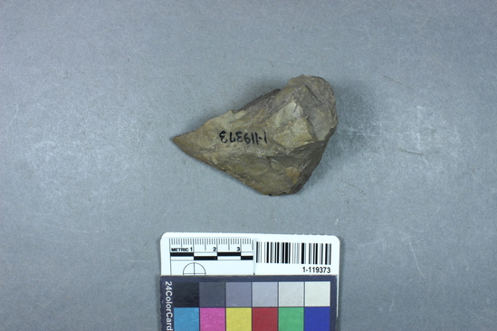 Hearst Museum object titled Pick, accession number 1-119373, described as Chert.