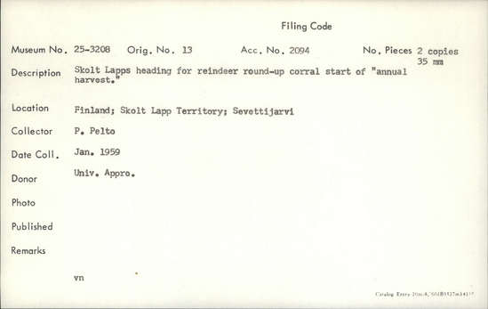 Documentation associated with Hearst Museum object titled Color slide, accession number 25-3208, no description available.