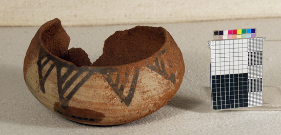 Hearst Museum object titled Broken bowl, accession number 4-6953, no description available.