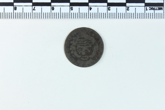 Hearst Museum object titled Coin, accession number 7-6274, no description available.